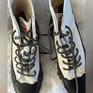 Hunter X Target coated canvas Unisex High Top Sneakers sz 9 women’s sz7 men’s